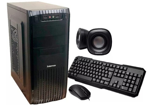 Cpu Gamer Con Monitor Intel Corei3 8ram W10pro