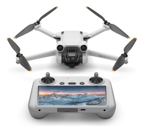 Drone Dji Mini 3 Rc Single 38min 4k Transmision, Color Gris