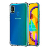 Carcasa Compatible Samsung M31 Transparente Antigolpe