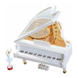 Caja De Música En Forma De Piano Con Bailarina