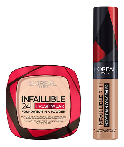 L'oréal París Kit De Maquillajes Infaillible: Base En Polvo 