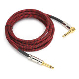 Cable De Amplificador De Bajo Jorindo Para Guitarra Eléctric