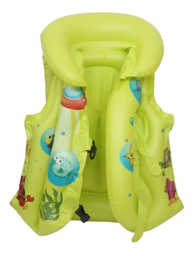 Chaleco Salvavidas Inflable Niños Flotador Nadar Talla L