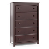 Storkcraft Kenton 5 Drawer (espresso) - Comitador Para Niños