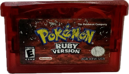 Pokémon Ruby Version Game Boy Advance Original