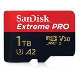 Tarjeta Micro Sd Sandisk 1tb Extreme Pro A2