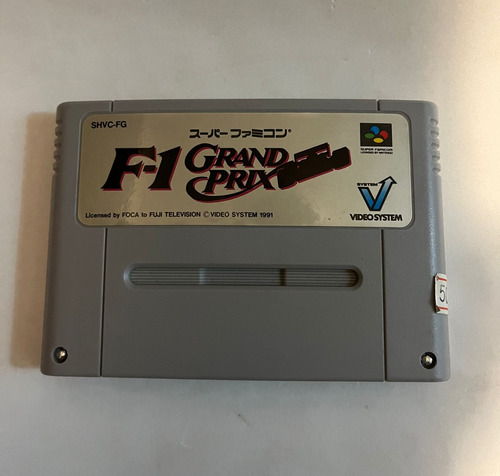 F1 Grand Prix Super Famicom Snes Nintendo Japan  