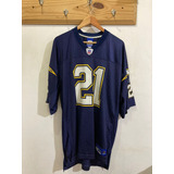 Camiseta Nfl Ribook San Diego Charger #21 Tomlinson Tallexl