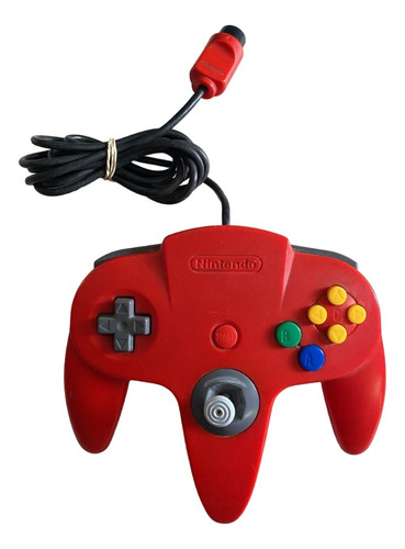 Control Para Nintendo 64 Rojo Usado N64