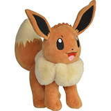 Pokémon Eevee - Juguete De Peluche De 8 Pulgadas, Con Licen