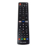 Kit 10 Controle Remoto Compatível C/ Tv LG Led Smart Netflix