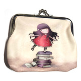 Monedero Chico Gorguss 11cms Niña Mujer Mini Billetera Clip