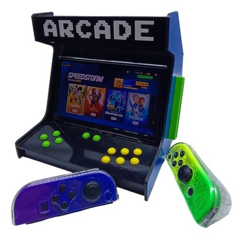 Soporte Para Nintendo Switch Maquinita Tipo Arcade 