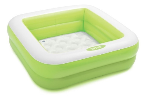 Pileta Inflable Intex Para Niños Play Box 85x23cm Verde