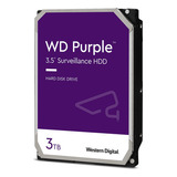 Western Wd33purz Disco Duro De 3tb Purple Especial Para Cctv