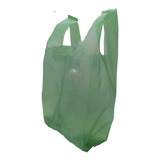 Sacola Plástica Reciclada Reforçada Verde Com 4kg Full