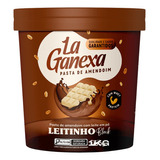 Pasta De Amendoim Gourmet La Ganexa 1kg - Leitnho Black