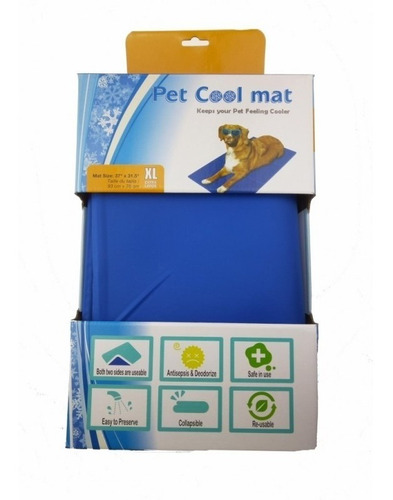 Manta Refrescante Xl Pet Cool Pará Mascotas Perros Gatos