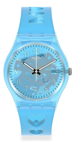 Swatch Analog Gz353, Azul, Tira, Azul, Tira