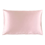 Funda De Almohada De Seda 100% Natural Rosa Encantador