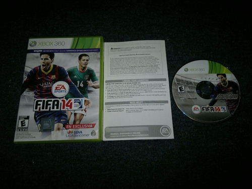 Fifa 14 Completo Xbox 360,excelente Titulo
