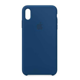 Funda De Silicona Para iPhone XS Max Horizon Blue Apple Mtfe2zm/a