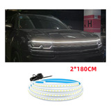 Tira De Luces Led Diurnas Para Capó De Coche De 360 Cm Y 12