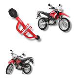 Slider Calibre 18 Para Motocicleta Honda Xr 150 Rojo
