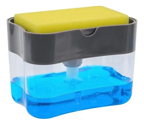 Dispenser Detergente Y Esponja De Cocina Bacha Jabon 