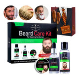 Kit De Barba Aichun Shampoo + Aceite + Bálsamo / Regalo