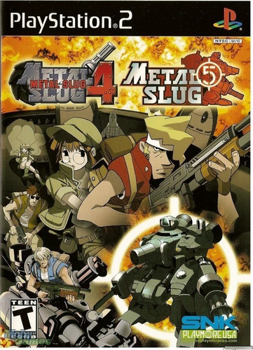 Metal Slug 4 & 5 - Ps2 - Nuevo Sellado - Sniper