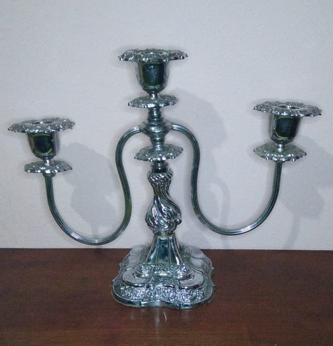 Candelabro Antiguo 3 Velas