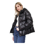 Campera Puffer Inflable Liviana Impermeablecapucha Importada