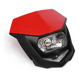 Carcasa Roja Y Negra 12v 35w Faro Yamaha Yz Xt Wr Ttr 125