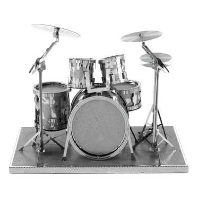 Fascinations Metal Earth Drum Set Kit De Modelo De Metal 3d