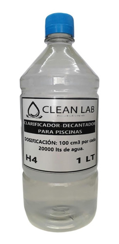 Clarificador Decantador Floculante 1 Litro Piletas Clean Lab