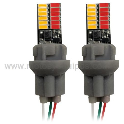 Direccionales Led Constante P-40 Stallion Intermitentes