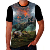 Camisa Camiseta Jurassic Park World Dinossauro Envio Hoje 02