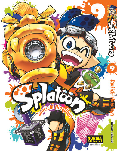 Splatoon 9 ( Libro Original ), De Sankichi Hinodeya, Sankichi Hinodeya. Norma Editorial, S.a. En Español