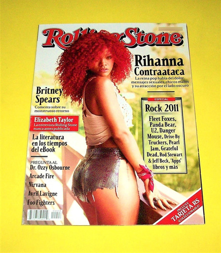 Rihanna Revista Rolling Stone Adele Avril Lavigne Pattinson