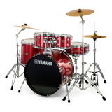 Bateria Acustica Yamaha Rdp2f5 Rydeen Burgundy Con Platillos