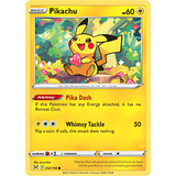 Carta Pokémon Pikachu Original Lost Origin Pika Dash