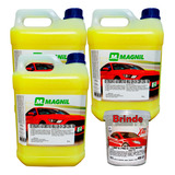 Shampoo C/ Cera Para Lavação Automotiva - 3 Unidades 5l 1/60