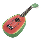 Ukulele Sandía Guitarra 21inch 4cuerdas Principiante Instru