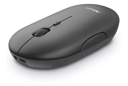 Mouse Inalámbrico Trust Puck Recargable Negro Vdgmrs