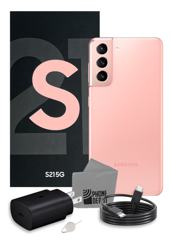 Samsung Galaxy S21 5g 256 Gb 8 Gb Ram Rosa Con Caja Original + Protector