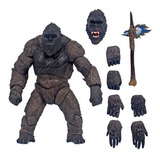 King Kong Contra. Modelo De Juguete Godzilla 2021 Versión Pe