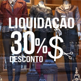 Adesivo Decorativo Vitrine Promoção 4 Pequeno