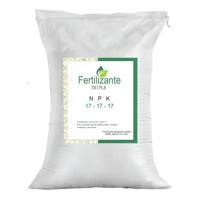 Fertilizante Triple 17 Npk 10 Kg Calidad | Meses sin interés