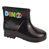 Galocha Infantil Menino Dinossauro Bota De Chuva Impermeável